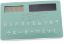 Picture of iSaddle Doulex Mini Slim Credit Card Solar Power Calculator Small Pocket Calculator