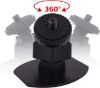 Picture of iSaddle CH01B 1/4" Thread Camera Mount Mini Double-Sided Adhesive in Dash Cam Mount Holder - Universal Tripod Permanent Holder Fits Sony/Ricoh/HP/GoPro/Oculus (M4 M6 Screw Join Ball Included)